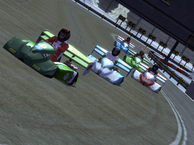 Kart Racer Процесс гонки