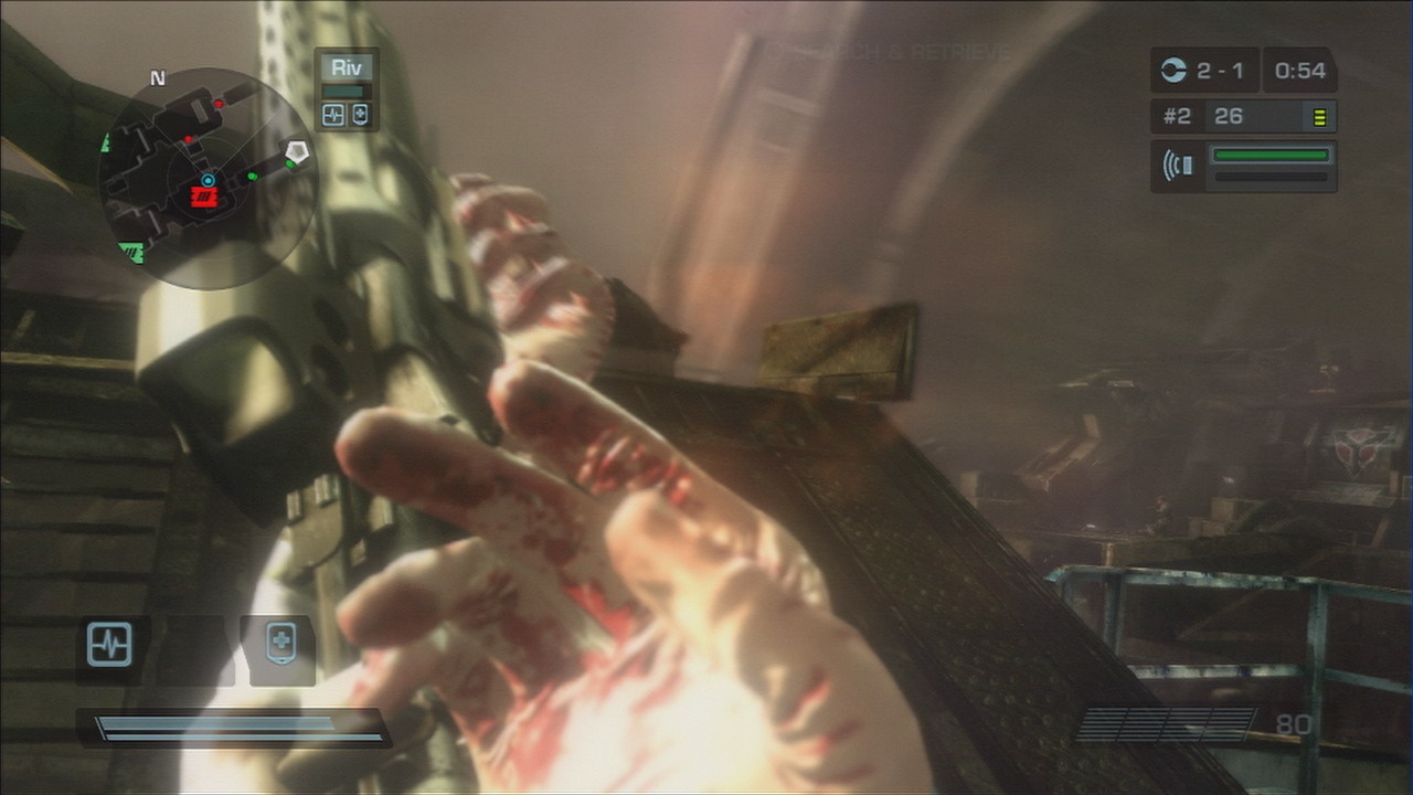 Killzone 2 Окровавленная рука