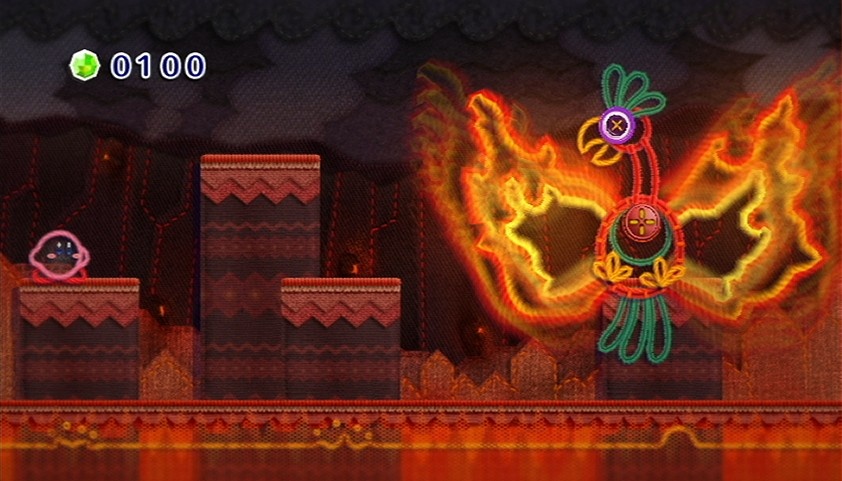 Kirby's Epic Yarn Оригинальный уровень