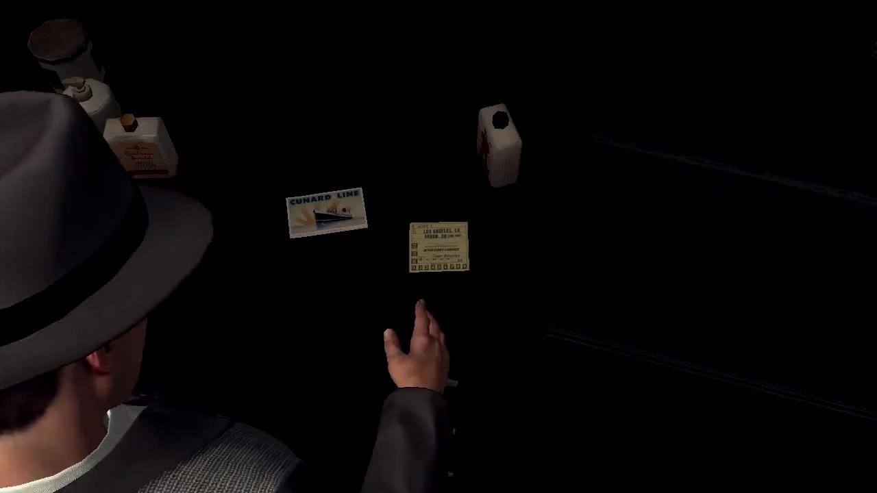 L.A. Noire Билет на автобус