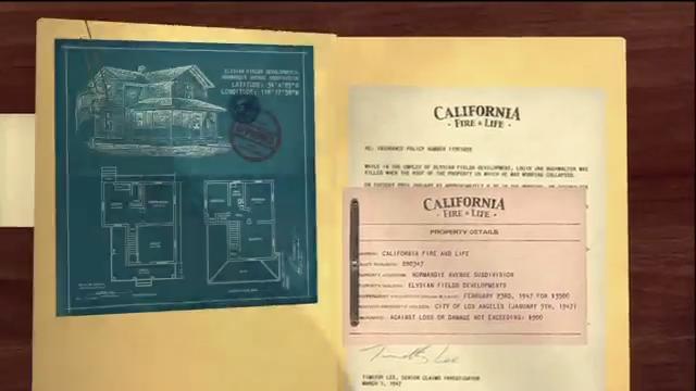 L.A. Noire Отчет по страховому случаю