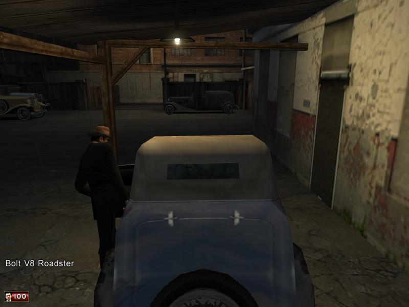 Mafia Томми садится в машину в начале миссии