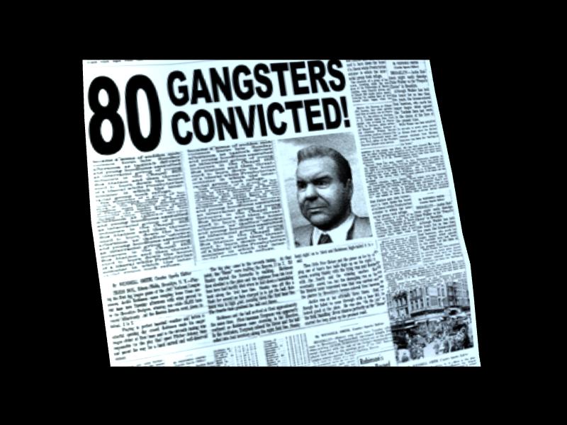 Mafia 80 гангстеров арестовано. А все благодаря Томми.