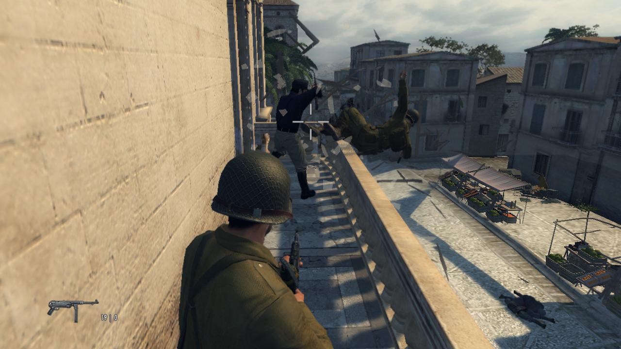 Mafia 2 Падение с балкона