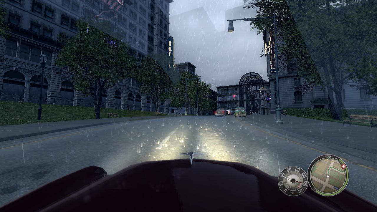 Mafia 2 Езда под дождем