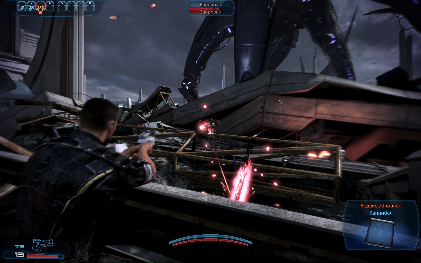 Mass Effect 3 Бой