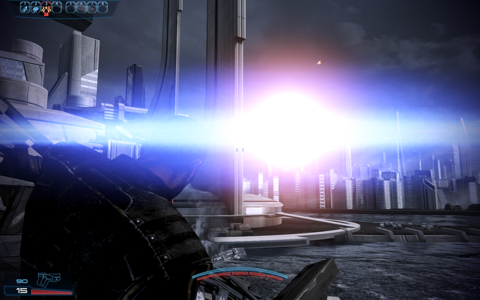 Mass Effect 3 Мощнейший взрыв
