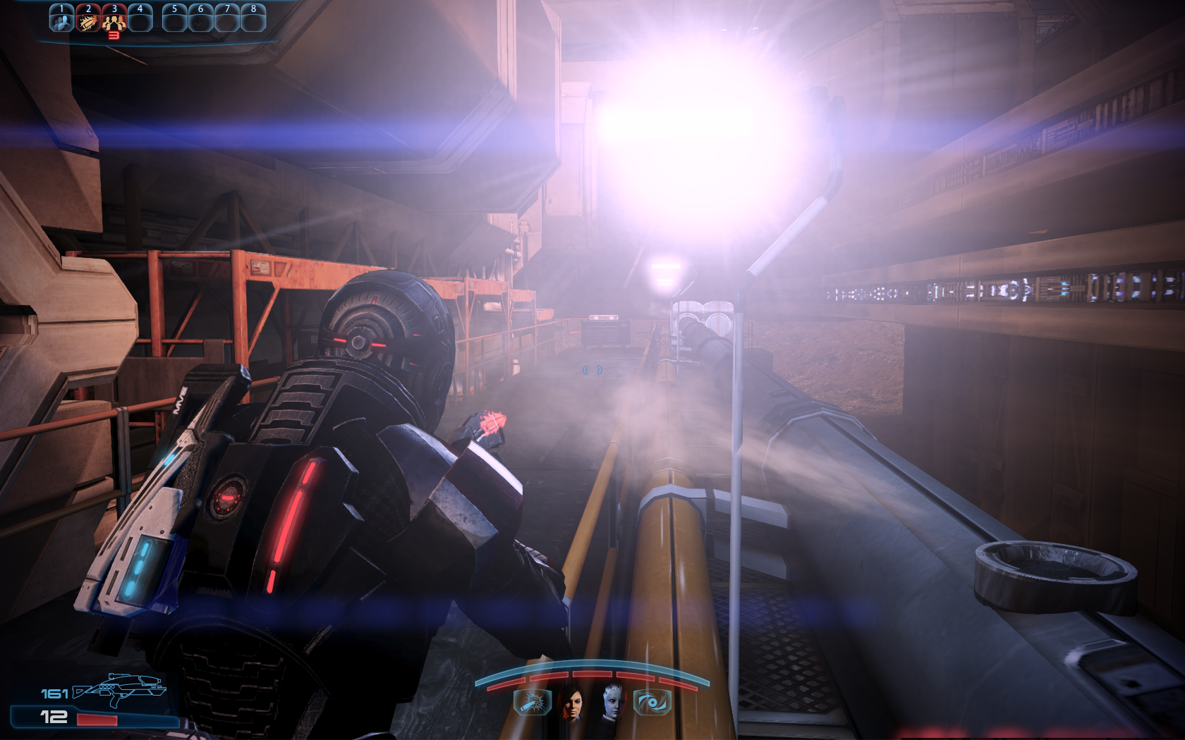 Mass Effect 3 Свет лампы