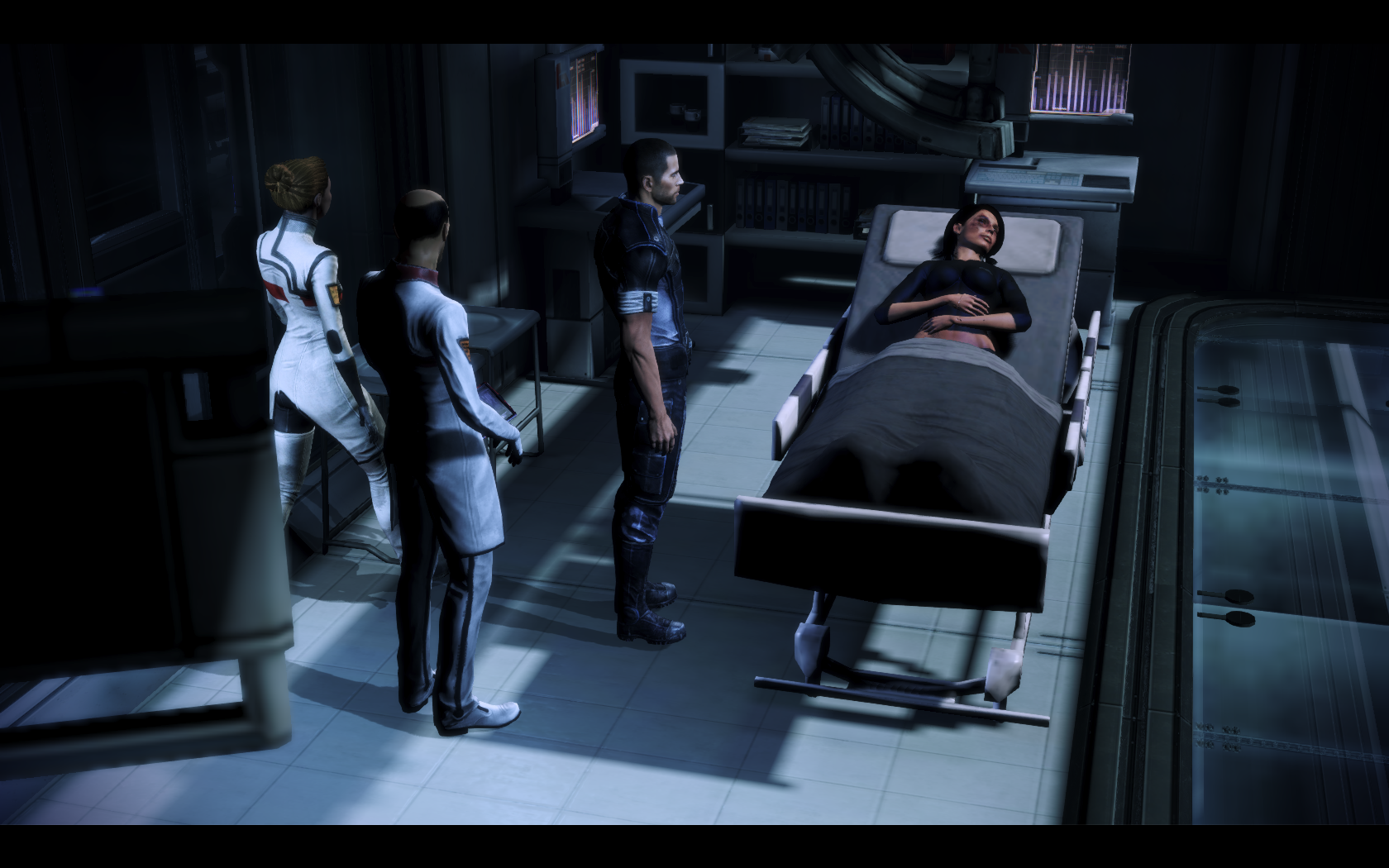 Mass Effect 3 В палате Эшли
