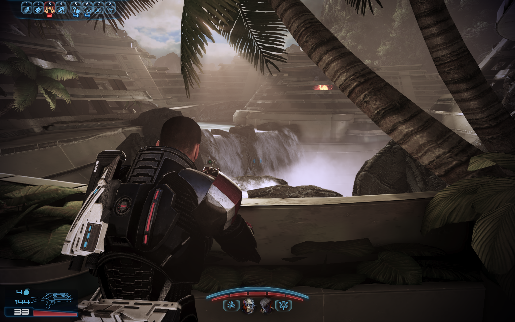 Mass Effect 3 Водопад