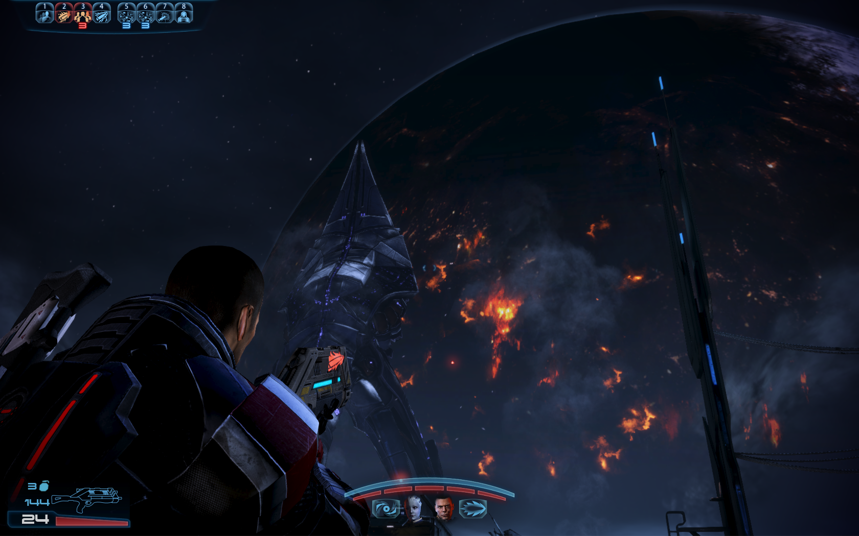 Mass Effect 3 Огромная машина Жнецов