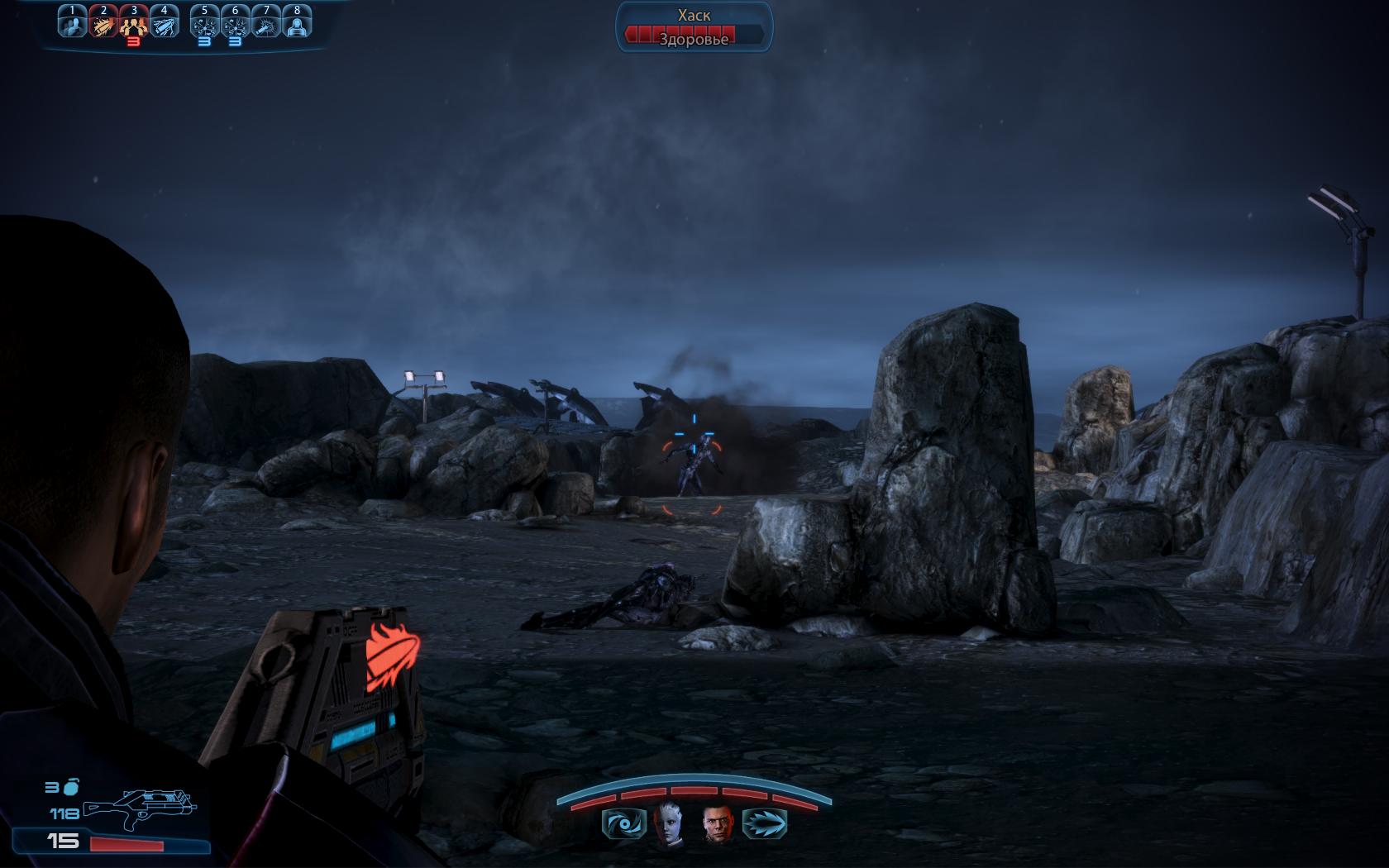 Mass Effect 3 Отстрел хасков