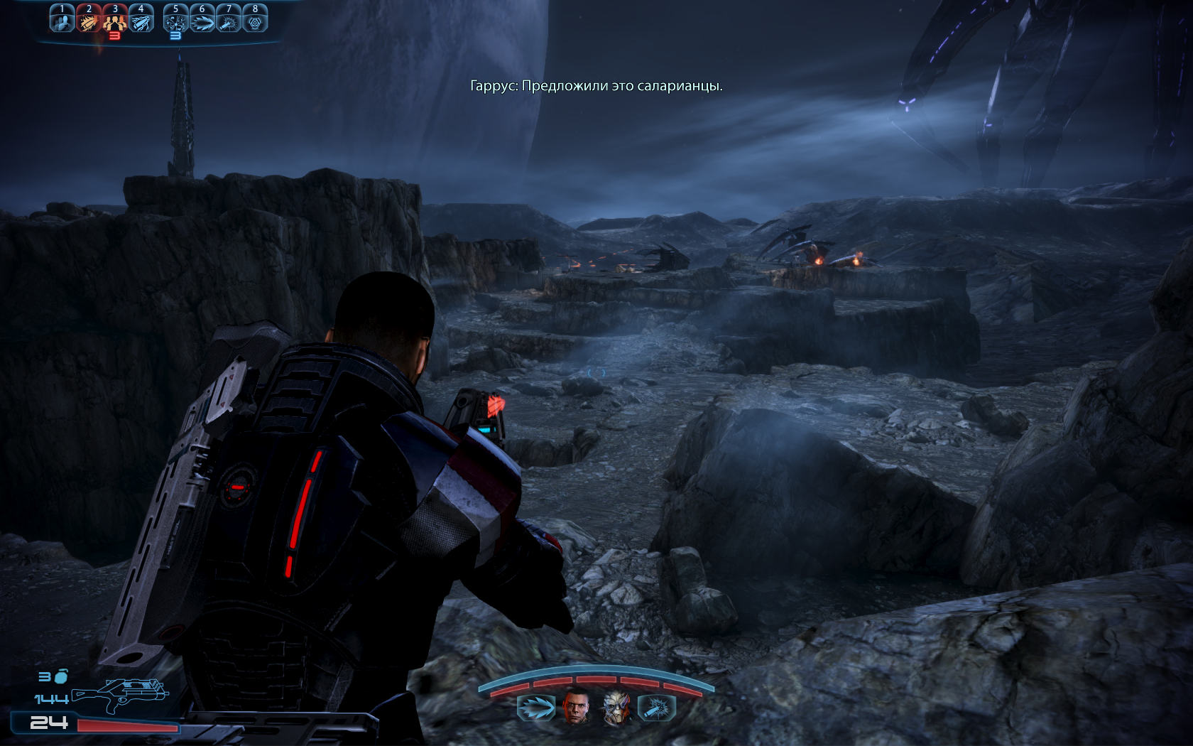 Mass Effect 3 Рельеф планеты