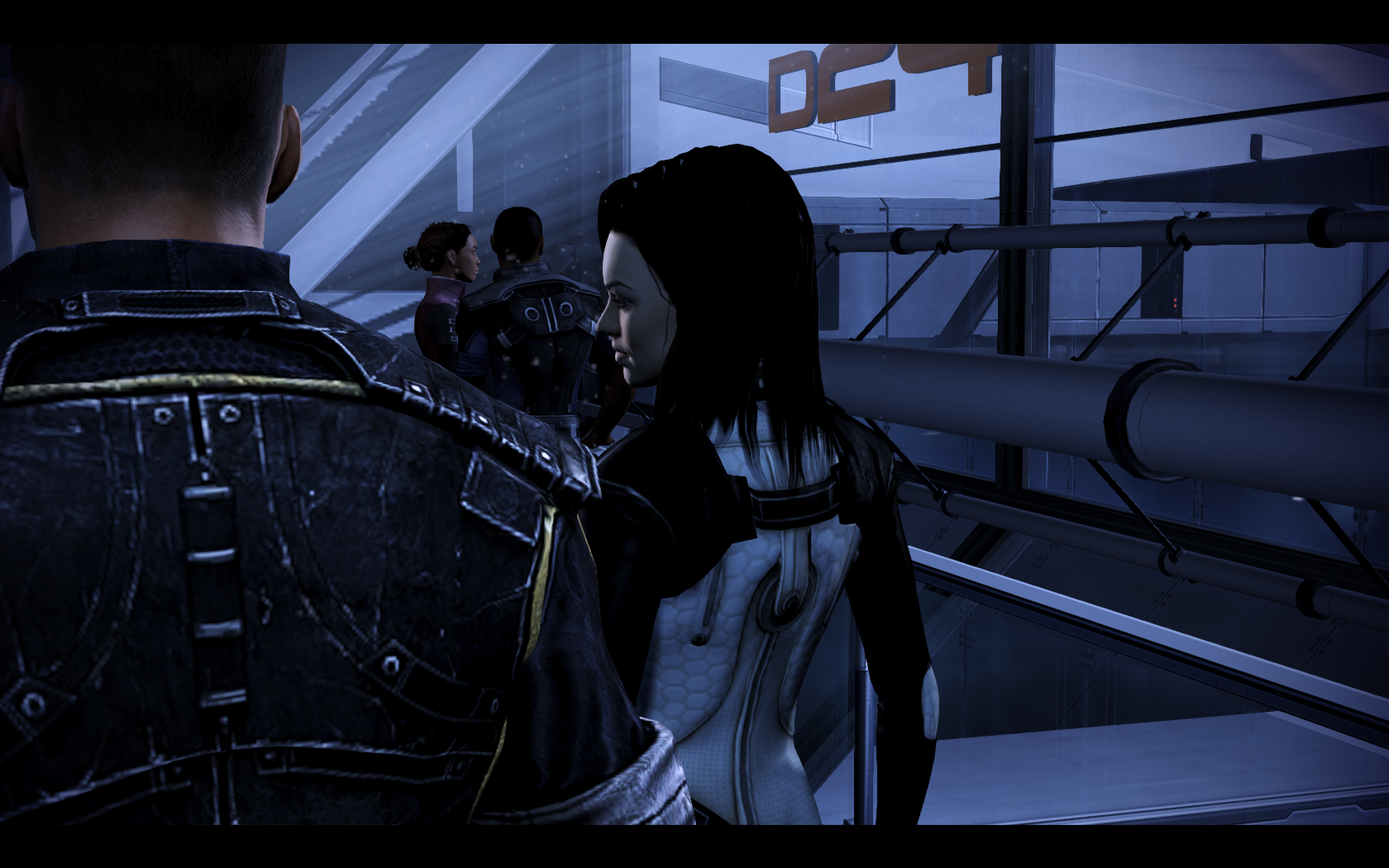 Mass Effect 3 Шепард и Миранда