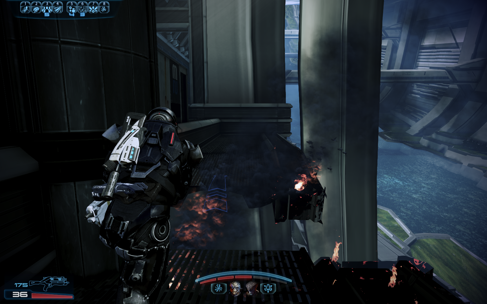 Mass Effect 3 Прыжок через пропасть
