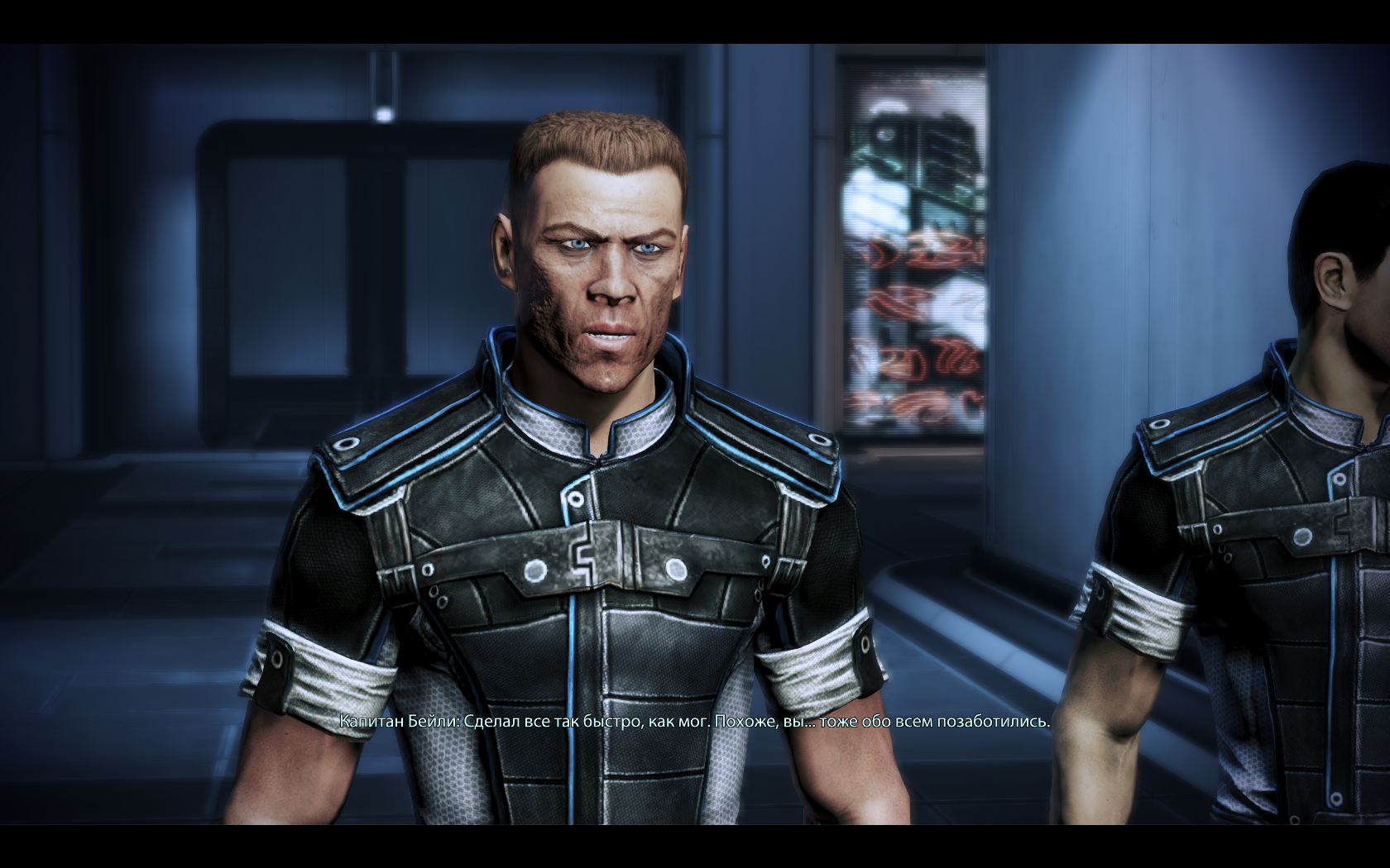 Mass Effect 3 Капитан Бейли