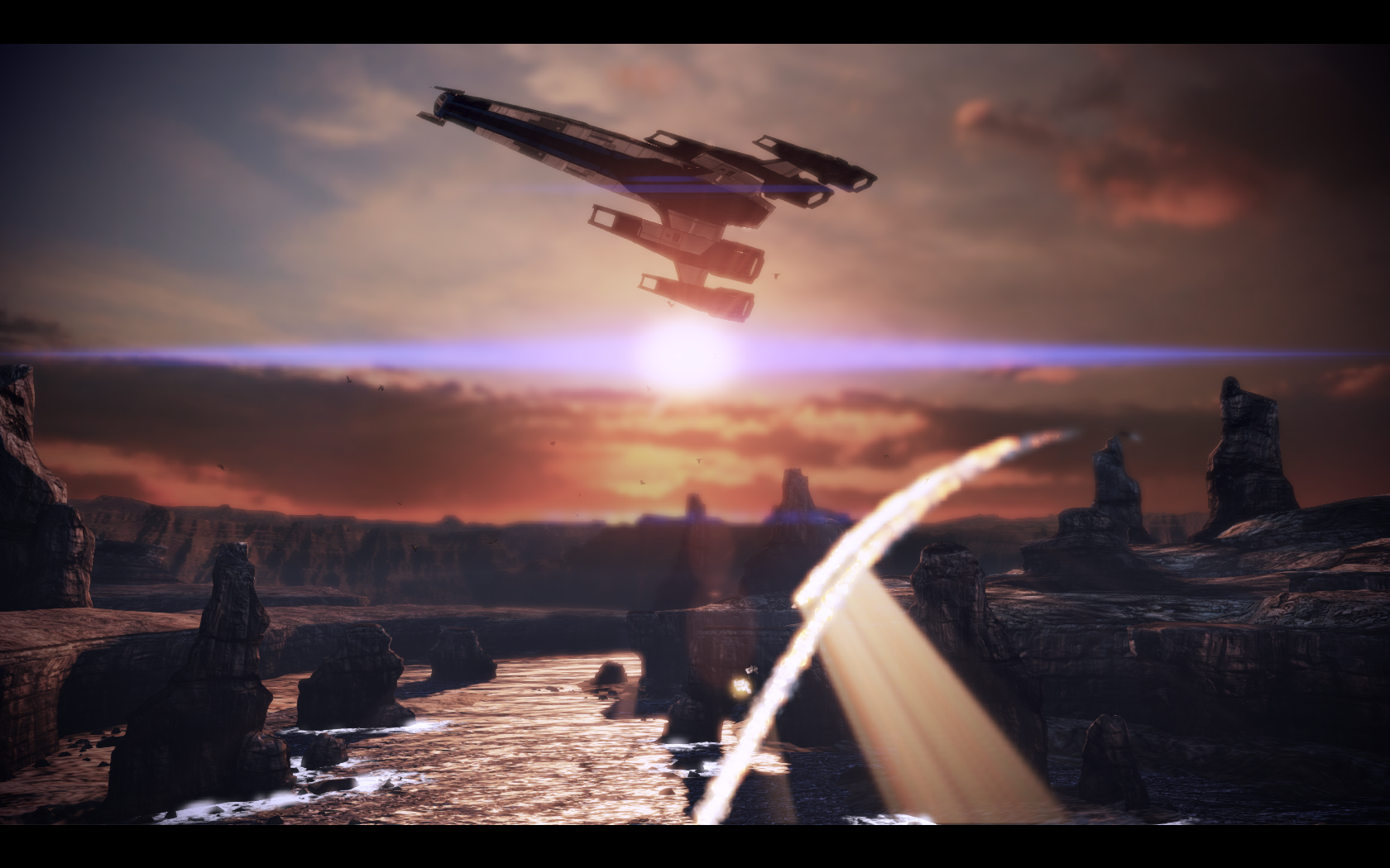 Mass Effect 3 Удар авиации