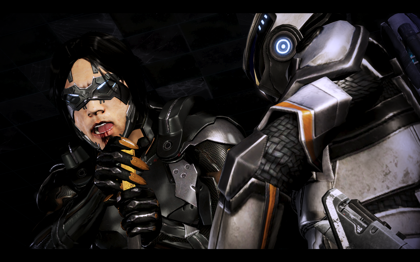 Mass Effect 3 Добивание вражеского ассассина