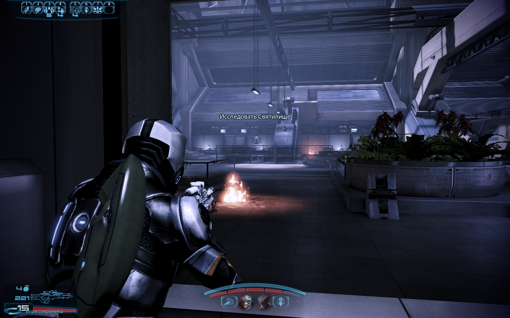 Mass Effect 3 Исследуем Святилище