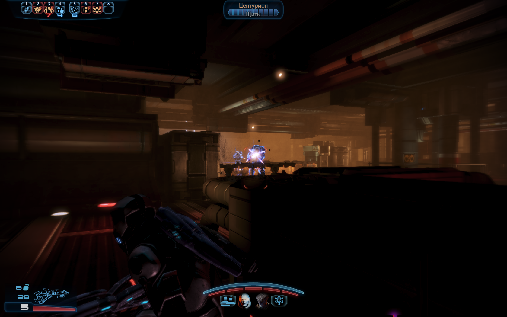 Mass Effect 3 Центурионы атакуют