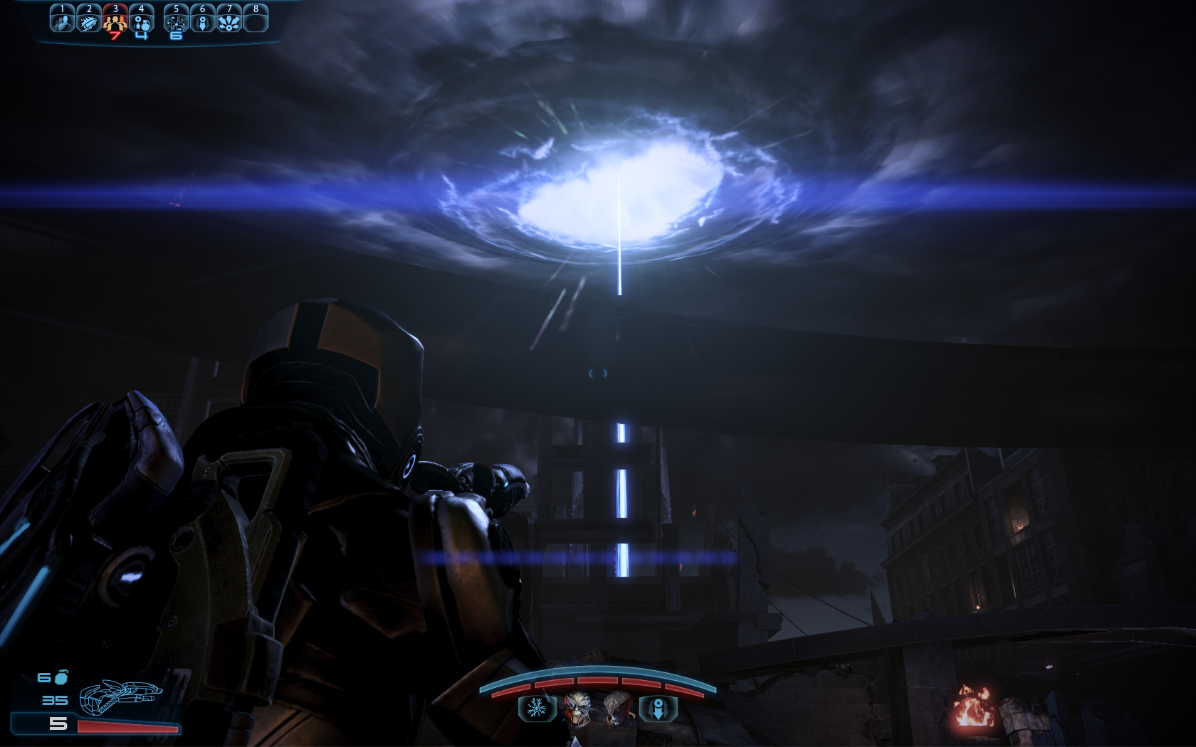 Mass Effect 3 Курс на телепорт