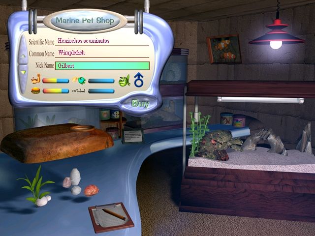 My Sim Aquarium Игровой мир