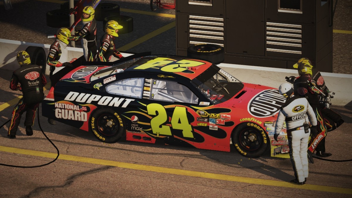 NASCAR: The Game 2011 Пит-стоп