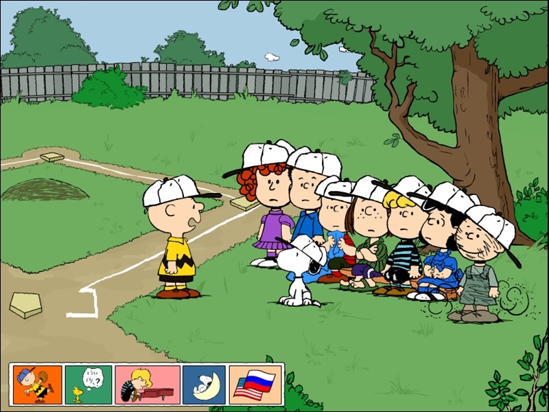 Peanuts: It's The Big Game, Charlie Brown! Персонажи из игры