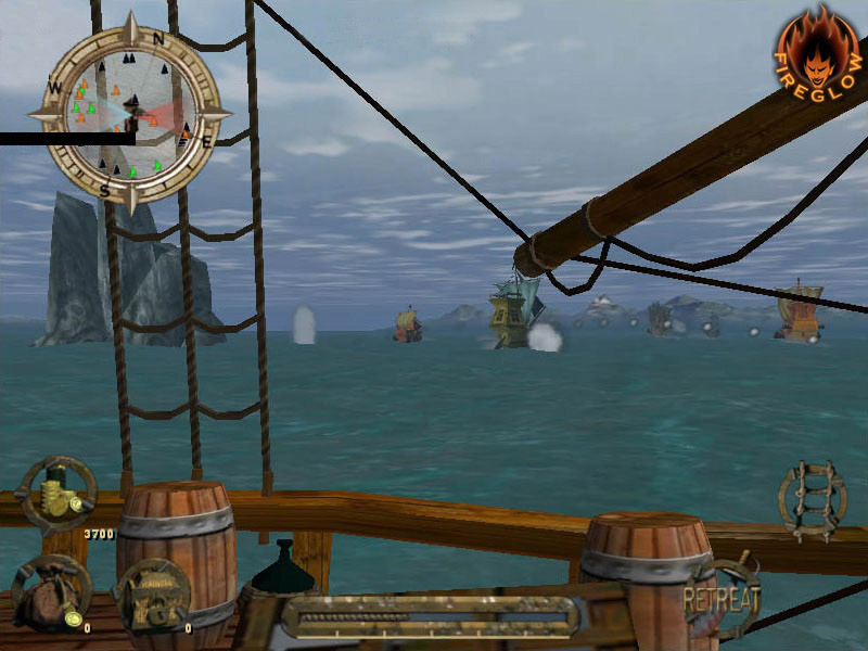 Pirate's Revenge В море