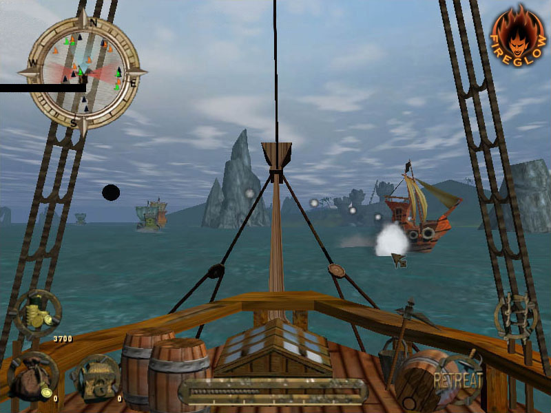 Pirate's Revenge На корабле