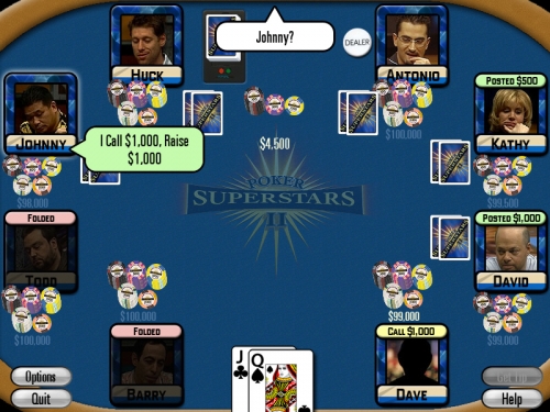 Poker Superstars 2 Игровой процесс