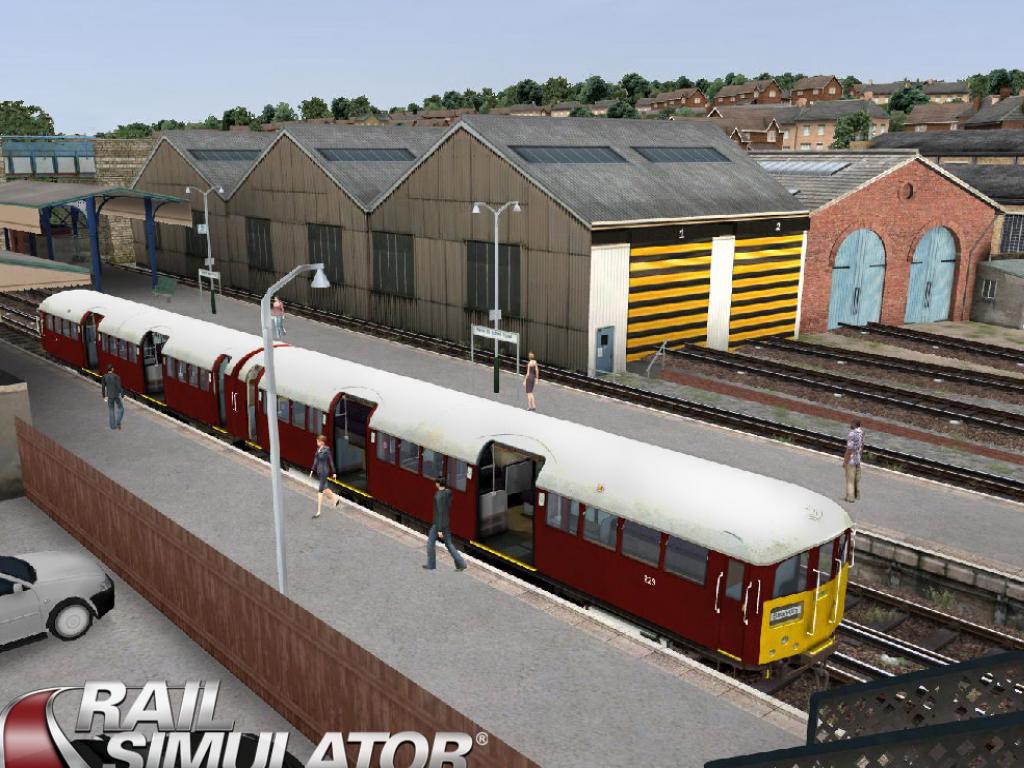 Rail Simulator: The Isle of Wight Сплотка из автомотрис