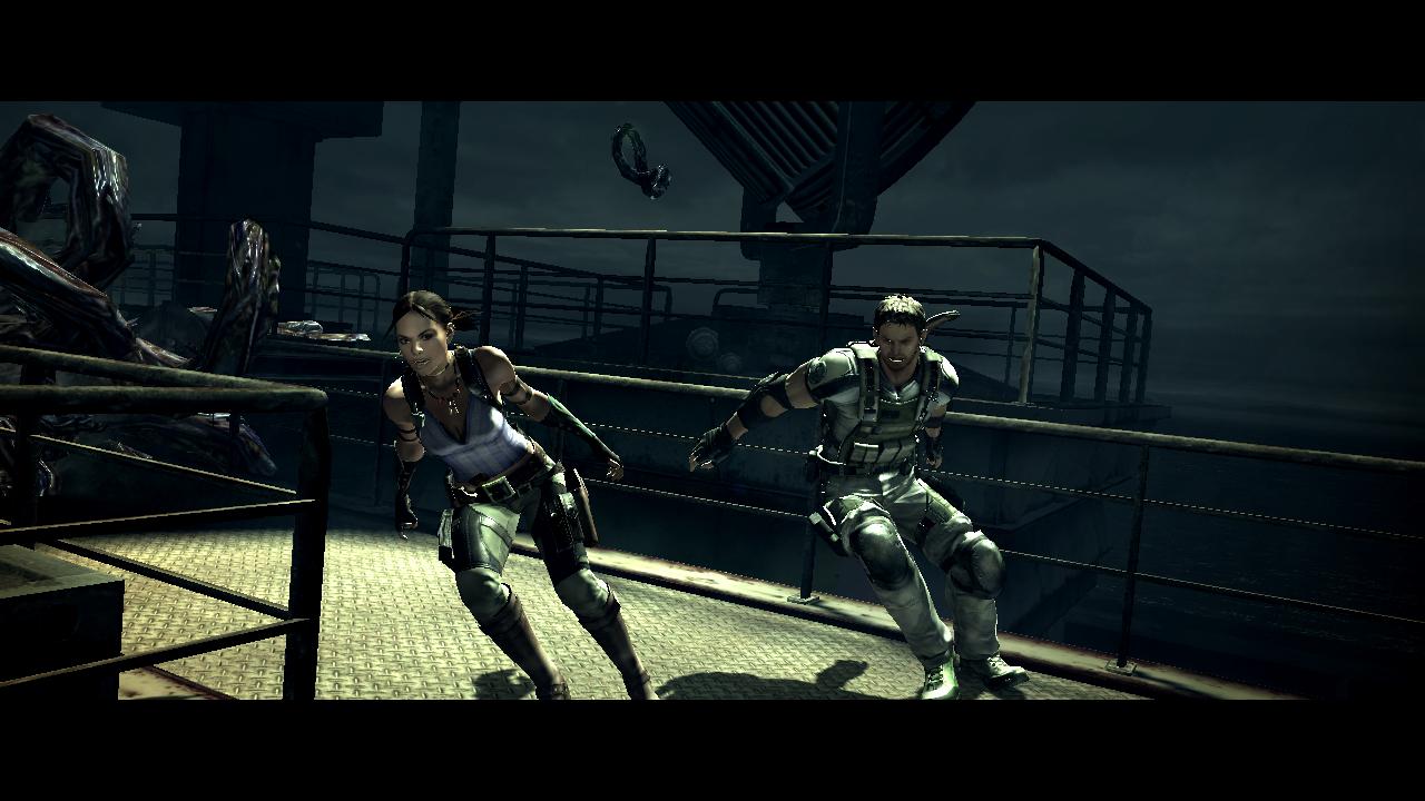 Resident Evil 5 Делаем ноги
