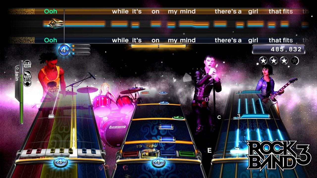 Rock Band 3 Игровой процесс