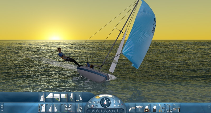 Sail Simulator 2010 Закат