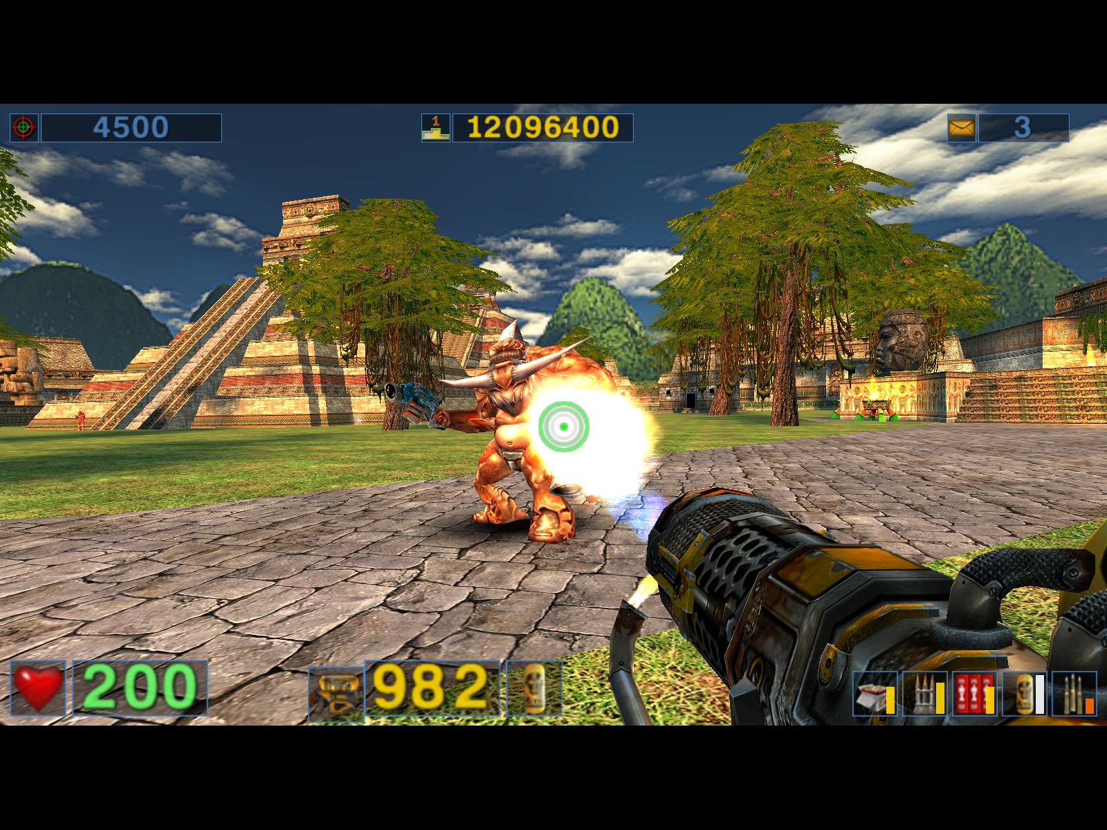 Serious Sam: The Second Encounter Поджигаем врага