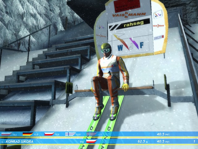 Ski Jumping Winter 2006 Перед спуском