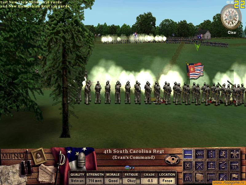 Take Command 1861: The Civil War Бой