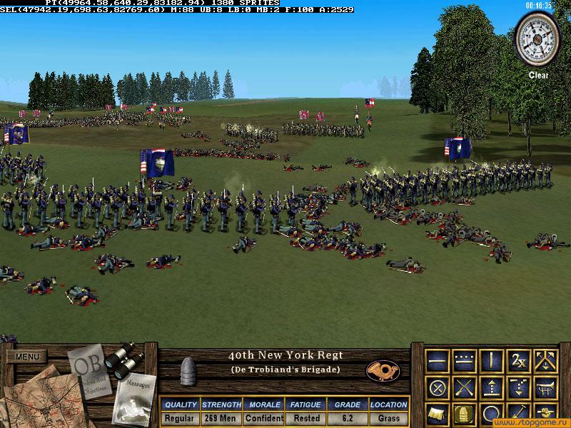 Take Command 1861: The Civil War Масштабная битва