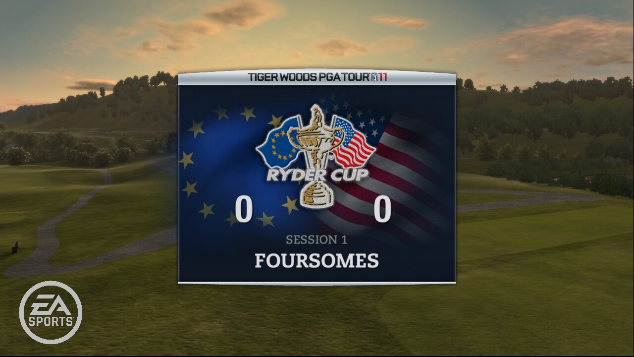 Tiger Woods PGA Tour 11 Пока по нулям