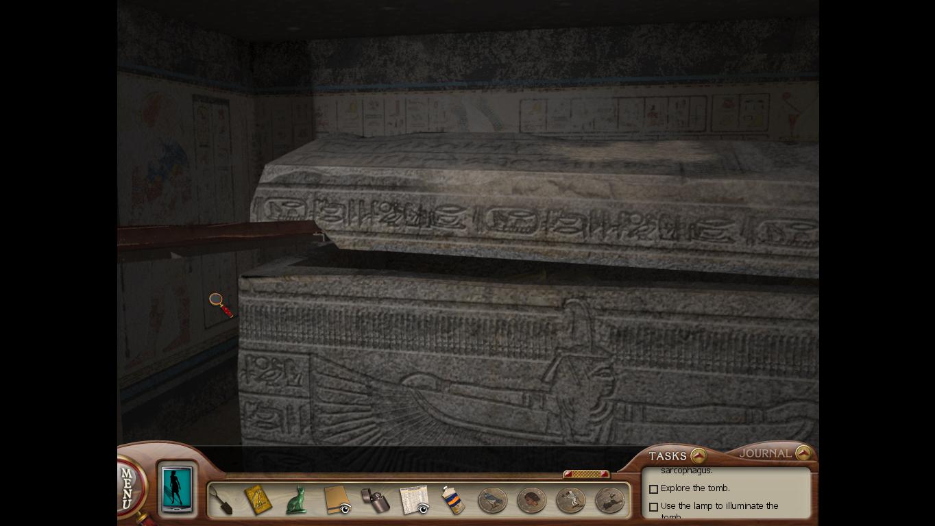 Нэнси Дрю: Усыпальница пропавшей королевы Открытие саркофага