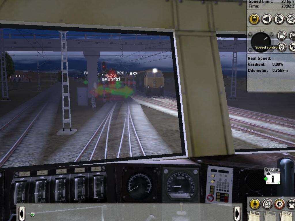 Trainz: The Complete Collection В кабине локомотива в Trainz: The Complete Collection