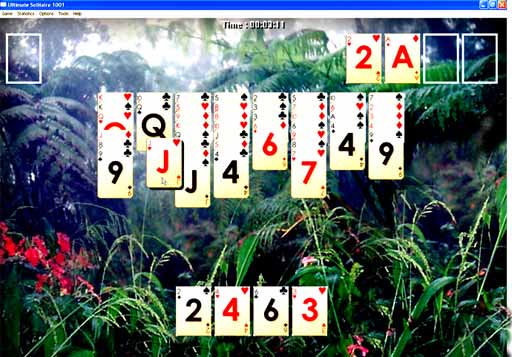 Ultimate Solitaire 1000 Один из пасьянсов в Ultimate Solitaire 1000