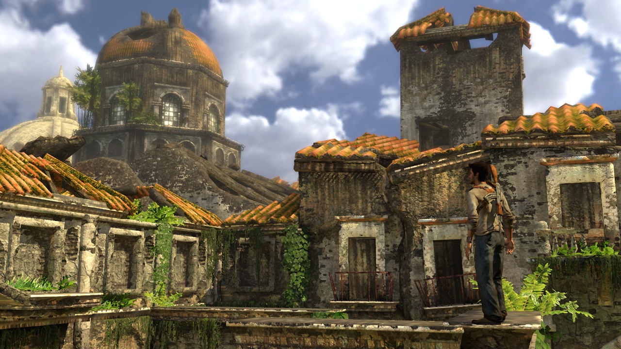 Uncharted: Drake's Fortune Древние постройки