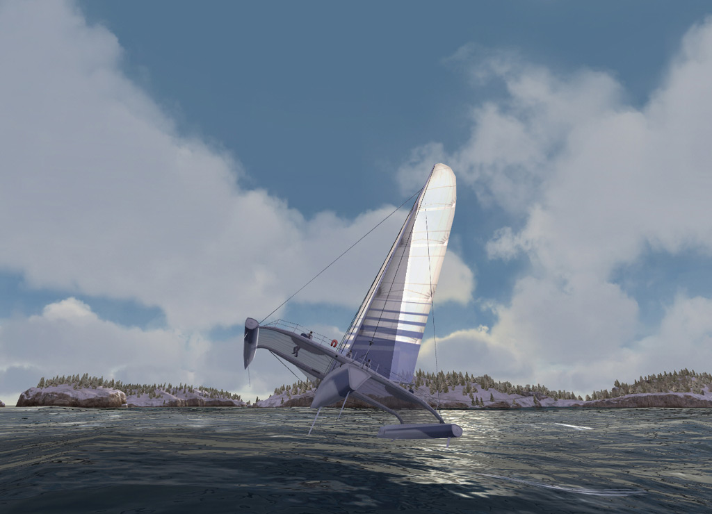 Virtual Skipper 4 Яхта у берегов