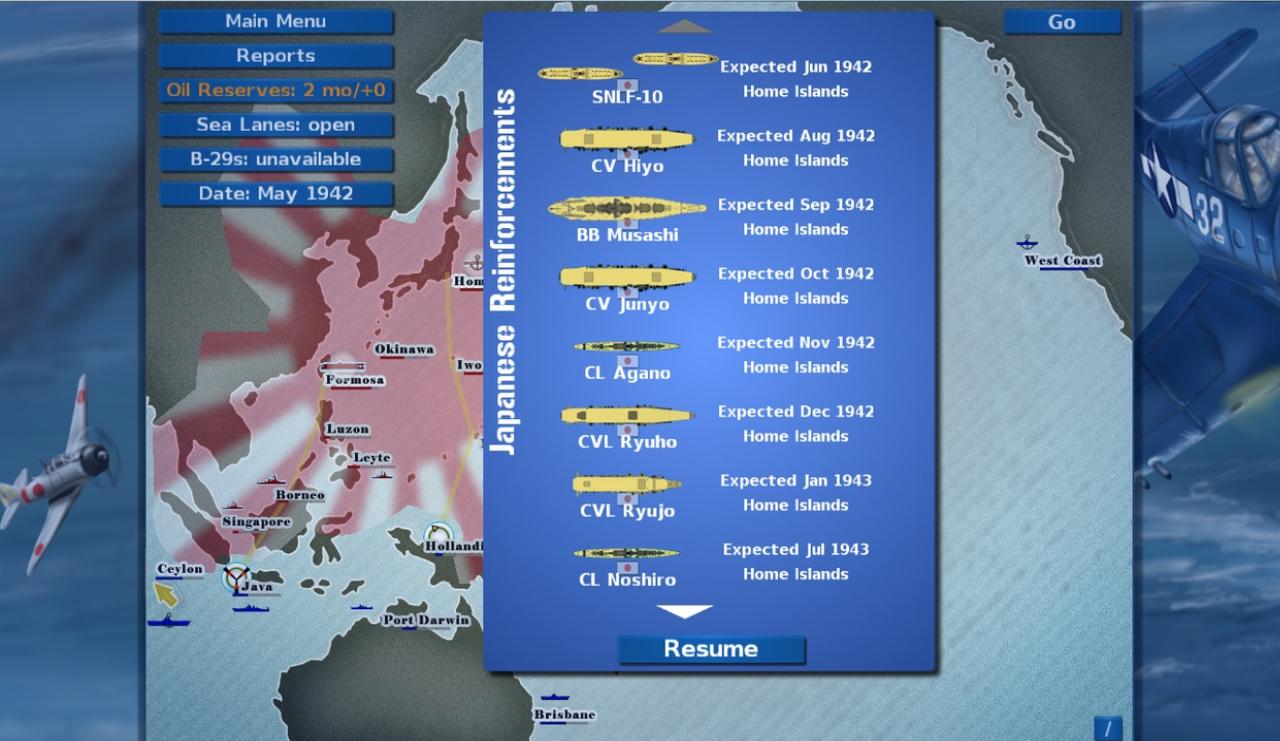 War Plan Pacific Скриншот 1