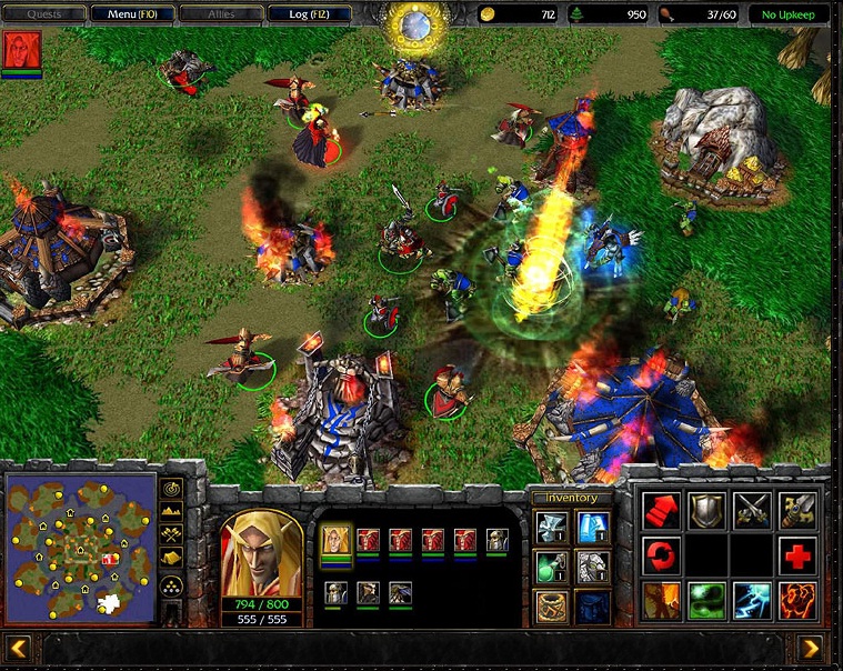 Warcraft 3 Геймплей