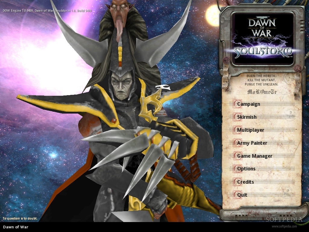 Warhammer 40.000: Dawn of War - Soulstorm Темные эльдары в игре