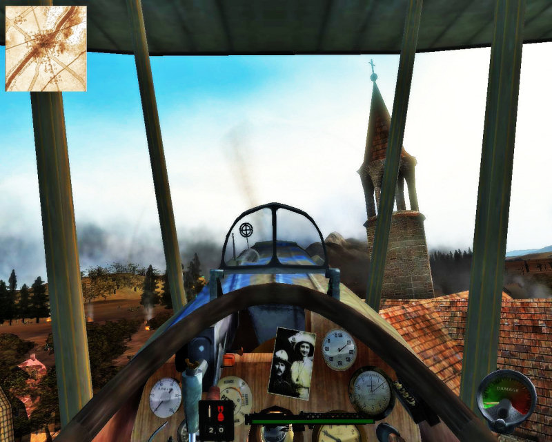 Wings of Honour: Battles of the Red Baron В кабине пилота