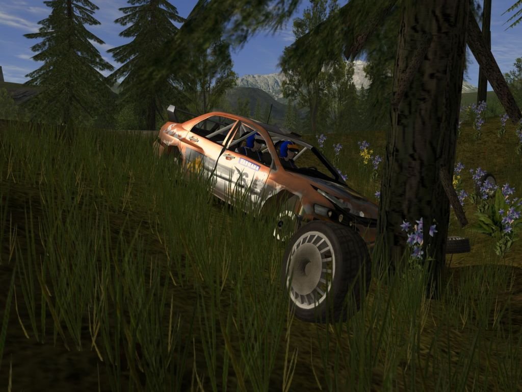 Xpand Rally Xtreme Столкновение
